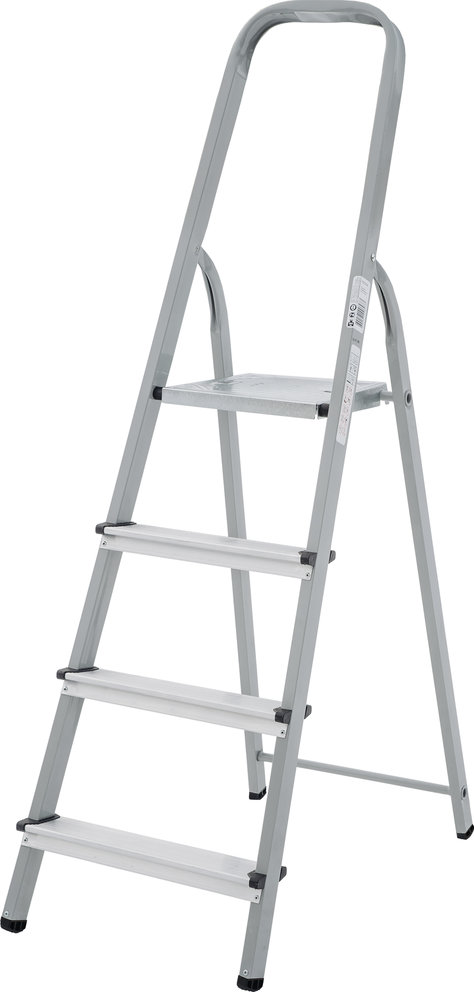 Стремянка стальная с алюминиевыми ступенями NV1130 | 4 | Артикул: 1130104