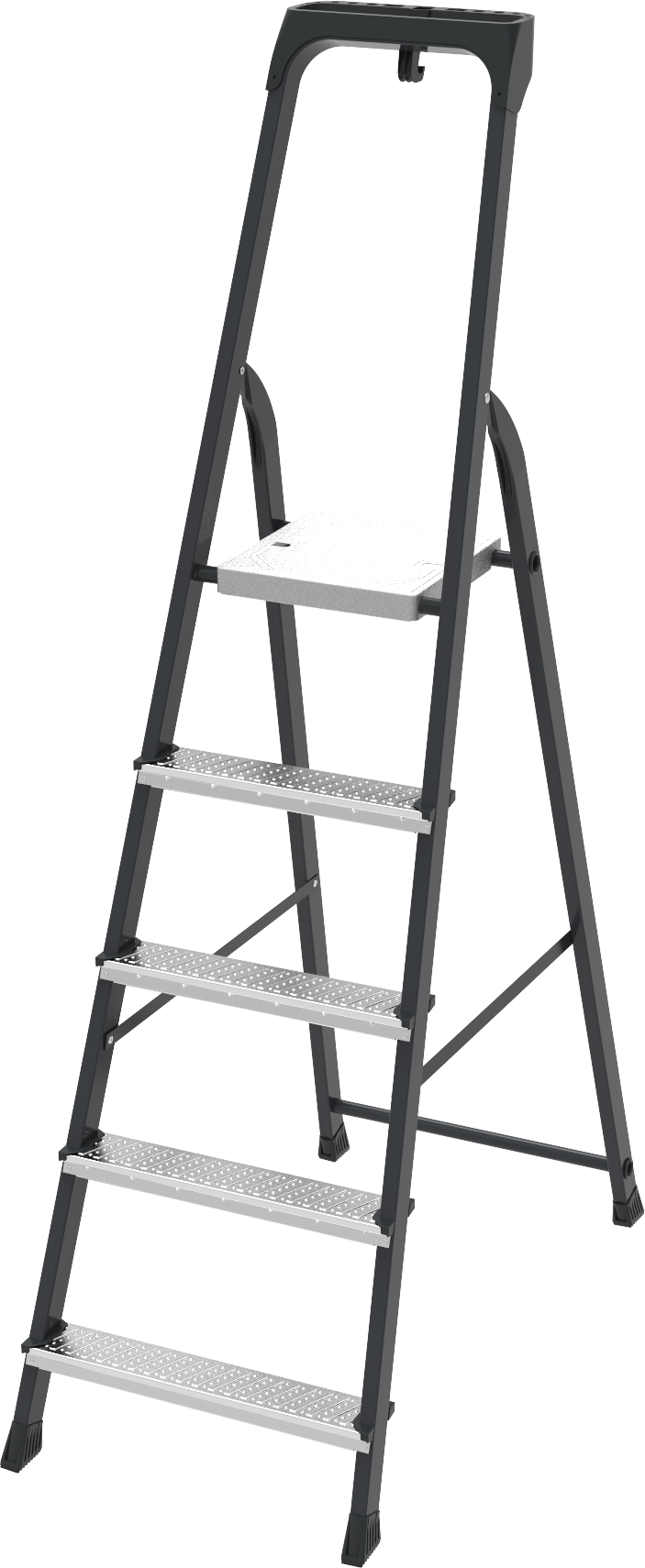 Стремянка стальная c органайзером NV2155 | 5 | Артикул: 2155105