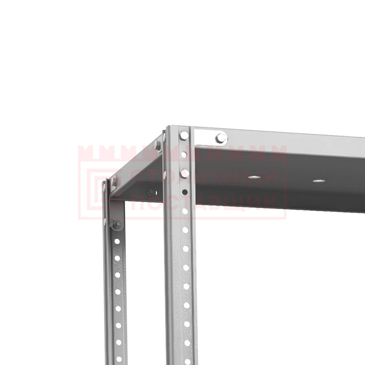Стеллаж металлический ТС Лайт, 2500х700х500 мм. Полки: 5 шт. метал. перф.