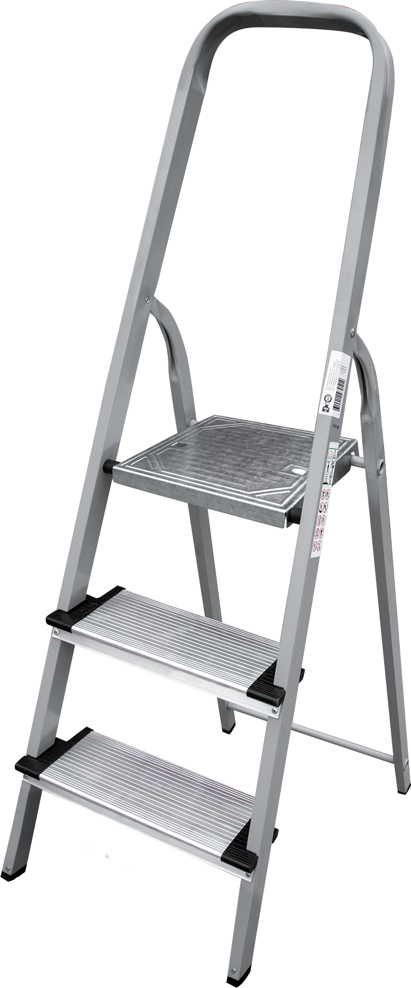 Стремянка стальная с алюминиевыми ступенями 130 мм NV1137 | 3 | Артикул: 1137103