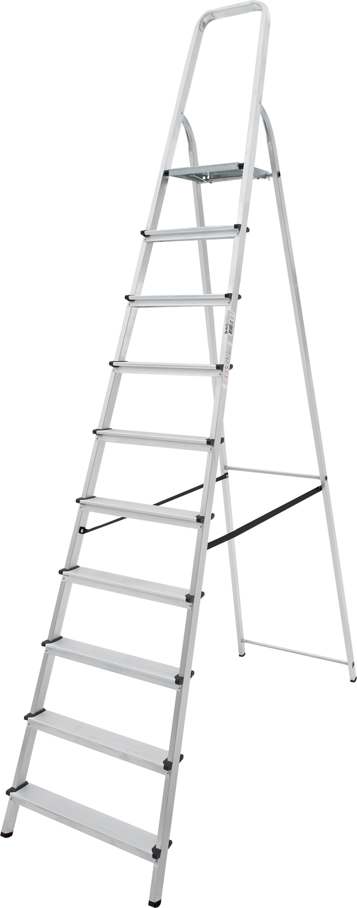 Стремянка алюминиевая NV1110 | 1×10 | Артикул: 1110110