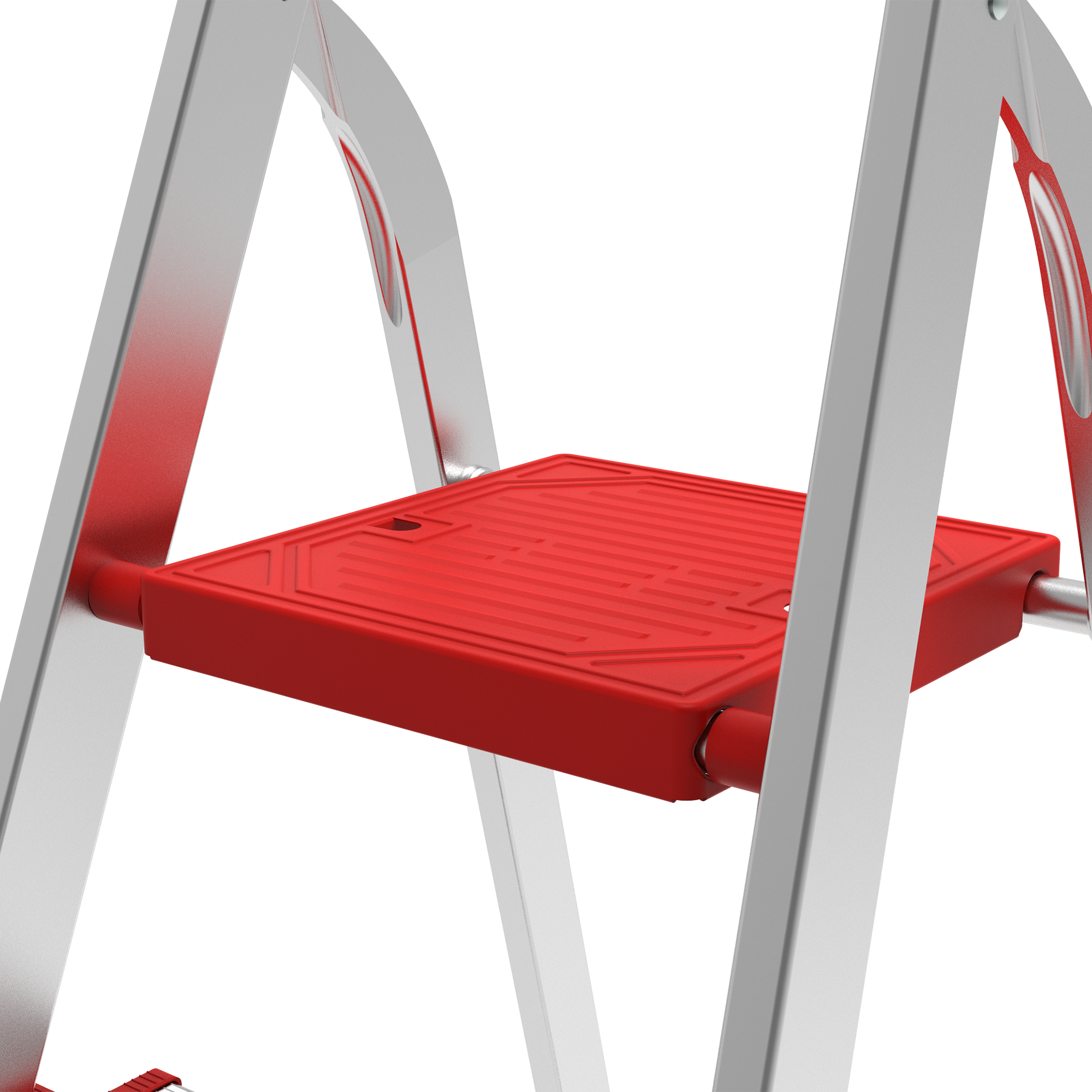 Профессиональная алюминиевая стремянка с верхними ступенями 130 мм NV 3112 | 1×3 | Артикул: 3112103