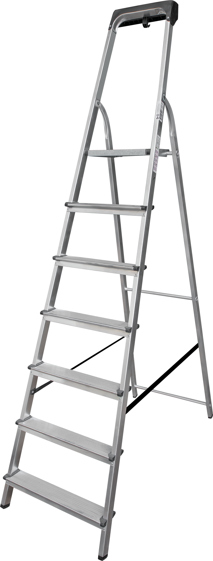 Стремянка алюминиевая с органайзером NV 1115 | 1×7 | Артикул: 1115107